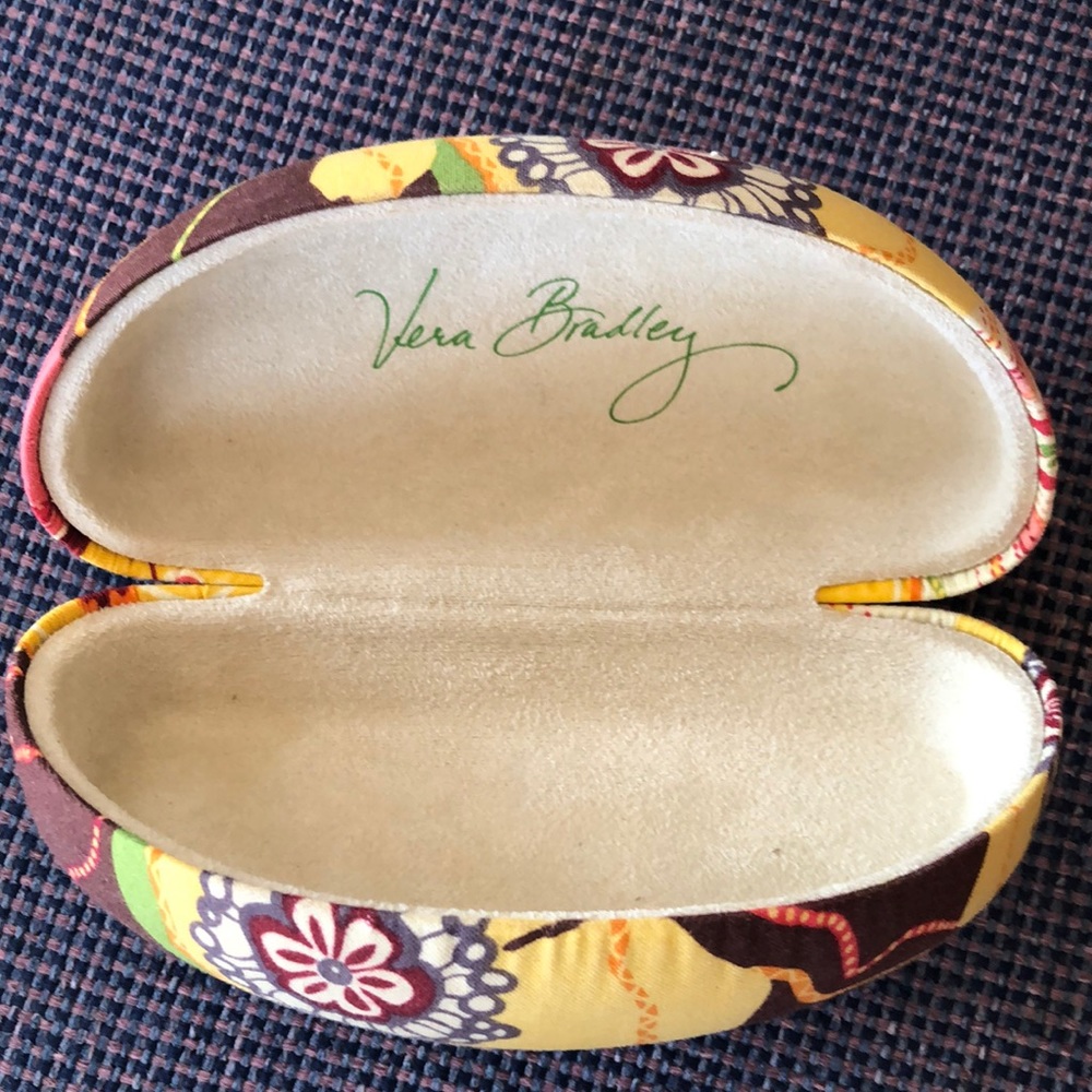 Vera Bradley hard eye glass case